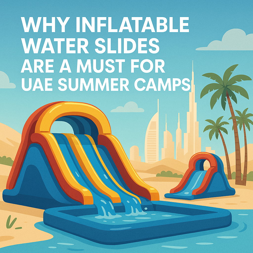 Why Inflatable Water Slides Are a Must for UAE Summer Camps