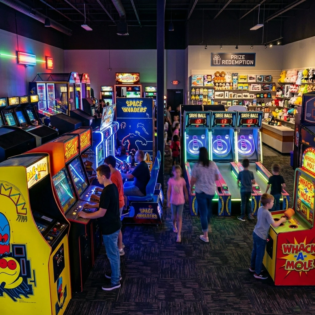 Arcade Games vs. Redemption Games: Which is Better for Your Game Zone?